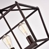 Chloe Lighting Ironclad Industrial 5 Light Oil Rubbed Bronze Island Pendant Ceiling Fixture 36" Wide - 2 of 4