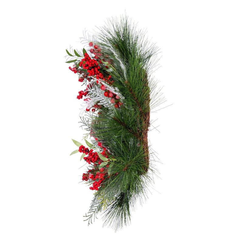 Vickerman Frosted Red Wreaths, 4 of 7
