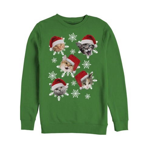 Cat christmas sweater clearance target