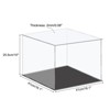 Unique Bargains Acrylic Dustproof Countertop Display Case 1 Pc - 2 of 4