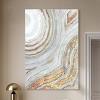 Art Remedy White Gold Boho Neutral Abstract Wall Art Unframed - 2 of 4