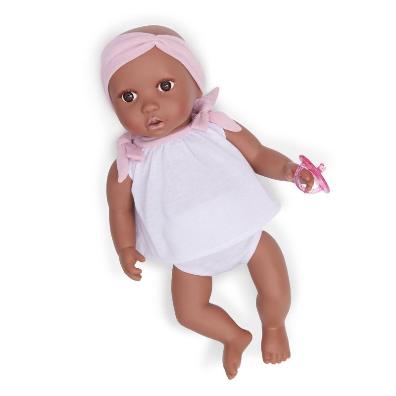 LullaBaby Doll With 2pc Outfit And Pink Pacifier, 6 of 10