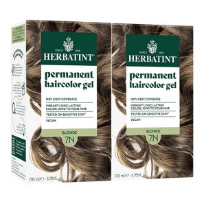 Herbatint Permanent Hair Dye - For Up To 100% Gray Coverage of Resistant Gray Hair - Ammonia-Free, Alcohol-Free & Vegan - 5.75 Fl Oz - 1 of 4