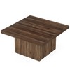 Resenkos Center Coffee Table, Living Room Table,Square Coffee Table, 31.5-Inch Wood Center Table Cocktail Table Brown - 4 of 4
