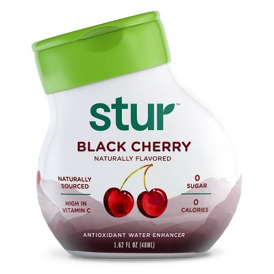 Stur Liquid Enhancer Black Cherry - 1.62 fl oz Bottle
