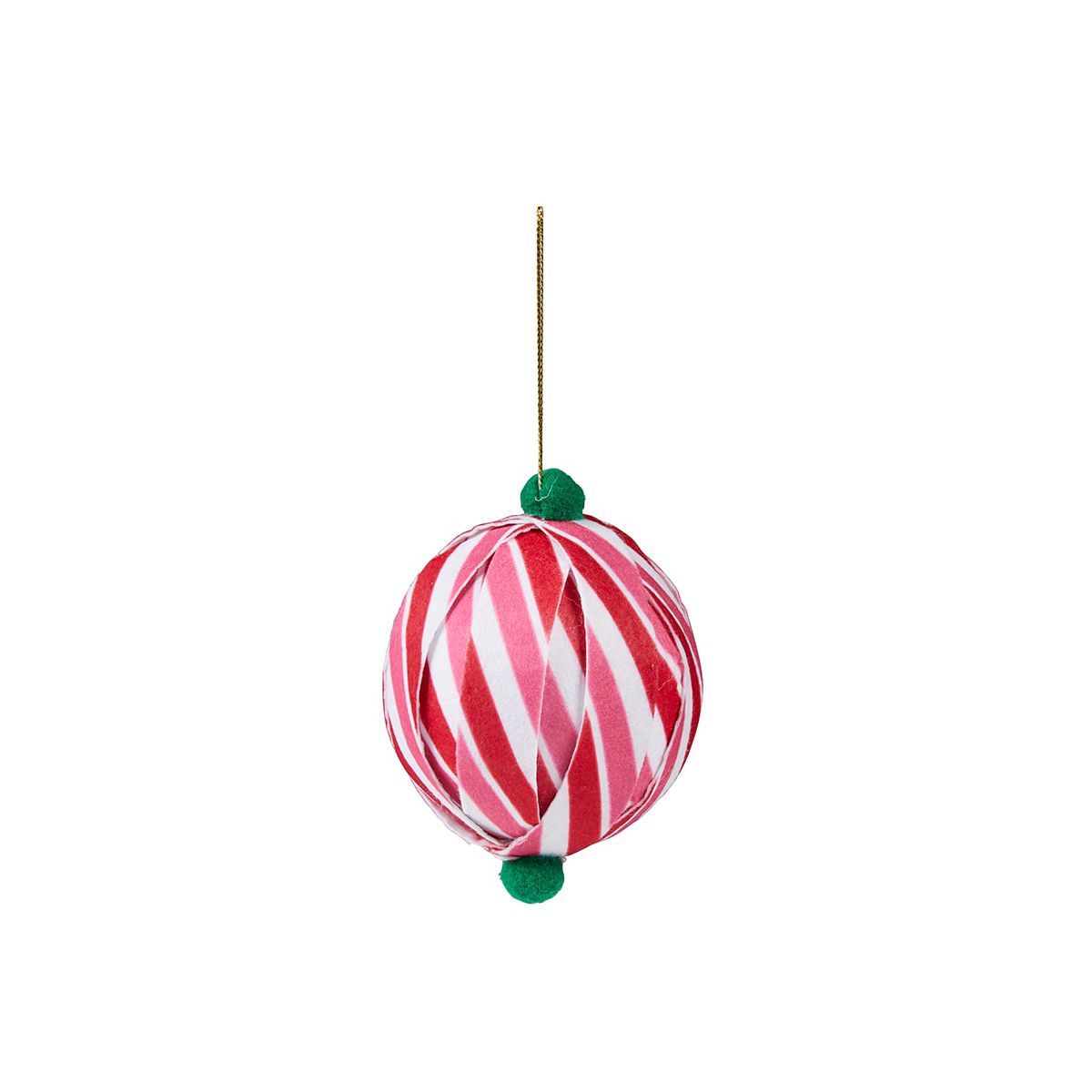 The Lakeside Collection Patterned Paper Ball Ornaments Set of 2 - - thumbnail 7