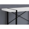 PAGED Simple Modern Computer Desk, 48" L Home Office Desk with Wooden Desktop and Black Metal Legs for Office, Study - 2 of 4