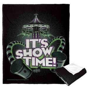 Warner Bros. Beetlejuice Showtime Silk Touch Throw Blanket 50x60 Inches - 1 of 4