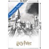 Trends International The Wizarding World: Harry Potter - Illustrated Hogwarts Unframed Wall Poster Prints - 3 of 4