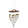 Woodstock Wind Chimes Asli ArtsÃ‚Â® Collection  Love Birds Capiz Chime  29'' Wind Chimes for Outdoor  Patio  Garden Decor - 2 of 4