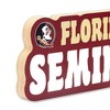 NCAA Florida State Seminoles Chunky Block Wood Wall Art - 4 of 4