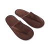 Unique Bargains Coral Fleece Disposable Slippers 1 Pair - 2 of 4