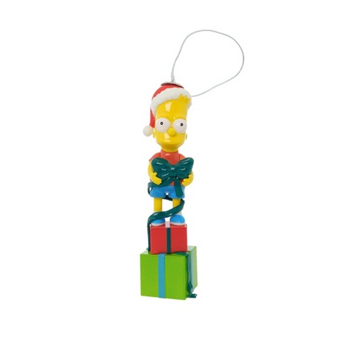 The Simpsons set of 4 Chrsitmas drinking glasses