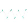 Northlight 10-Count LED Teal Mermaid Fairy Lights - Warm White - 4 of 4