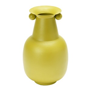 Storied Home Textured Metal Vase - 1 of 4