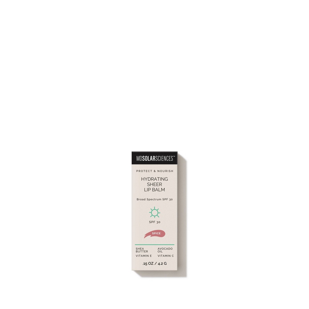 MDSolarSciences Hydrating Sheer Lip Balm - Spice - SPF 30 - 0.15oz