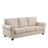 NicBex Couches for Living Room 70" Loveseat Sofa Upholstered Couch with Strong and Durable Wood Fram for Apartment - 3 of 4