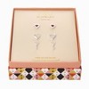 FAO Schwarz Heart & Key Trio Stud Earring Set - 2 of 3