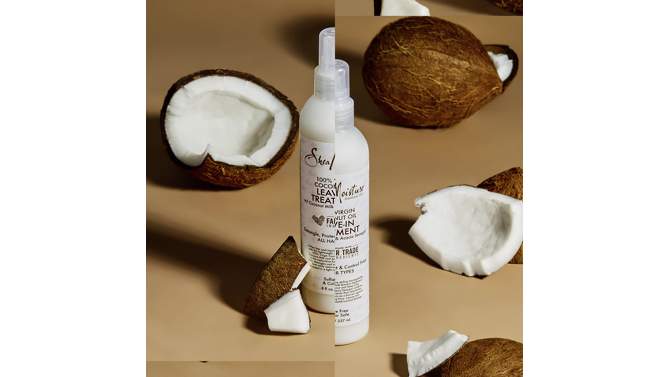 SheaMoisture 100% Virgin Coconut Oil Leave In Conditioner - 8 fl oz, 2 of 11, play video