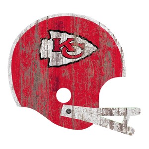 NFL Fan Creations Distressed Helmet Cutout Sign - 1 of 1