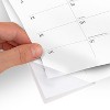 WorkStyle Compact Monthly Desk Pad Calendar, 17.75 x 11, White Sheets, Blue/Gold Headband, 12-Month (Jan to Dec): 2025 - 4 of 4
