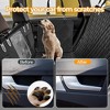Simple Deluxe Dog Car Seat Cover for Back Seat - 4 of 4