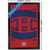 Trends International NHL Montreal Canadiens - Logo 25 Framed Wall Poster Prints - 3 of 4