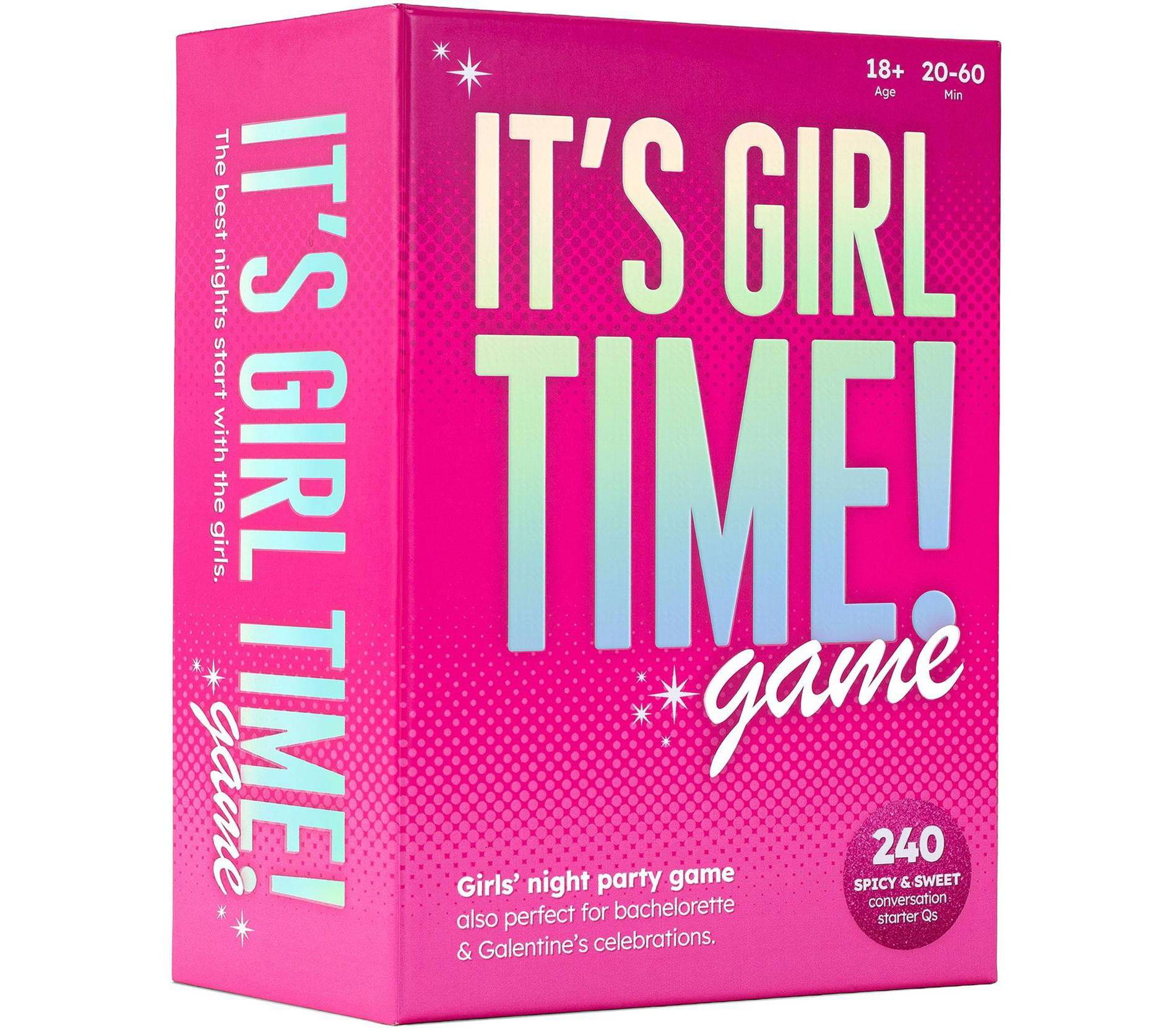 The World Game It's Girl Time Board Game