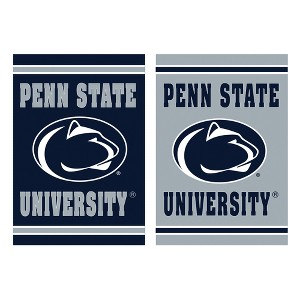 Embossed Suede, Pennsylvania State University Double Sided Indoor Outdoor Decor 18" x 12.5" - 1 of 2