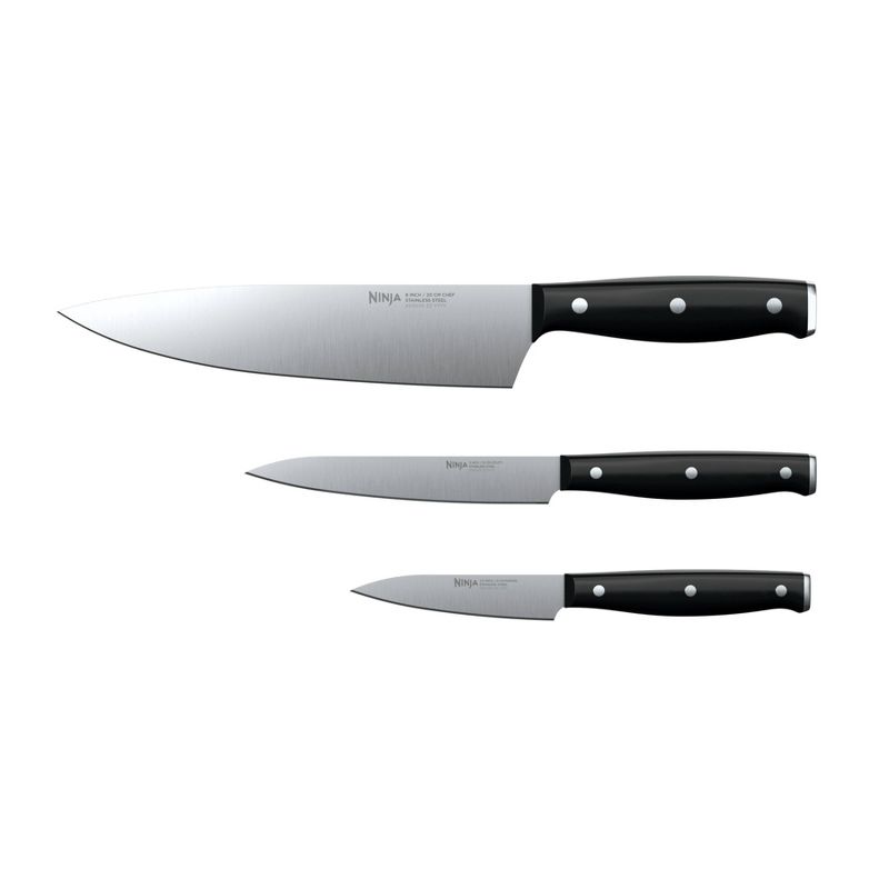 Ninja NeverDull System Essential 3pc Chef Utility and Paring Knife Set - K12003, 1 of 8