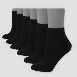 Hanes Premium Women's 6pk Cushioned Low Cut Socks