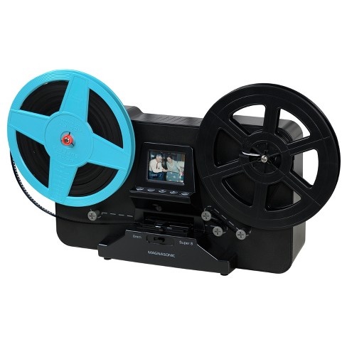 Magnasonic Super 8/8mm Film Scanner, Converts 3, 5 and 7 Super 8/8mm  Movie Reels into Digital Video(FS81)