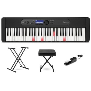 Casio Casiotone LK-S450 61-Key Portable Keyboard Essentials Bundle - 1 of 4