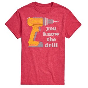 Men's - Instant Message - You Know The Drill Short Sleeve Graphic T-Shirt - 1 of 4