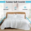 HLC.ME Benji - 3 Piece Quilt Set, Lightweight Bedspread Coverlet Set - 2 of 4
