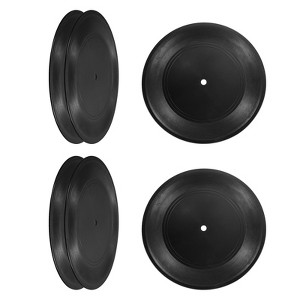 Unique Bargains DIY Party Wall Decor Blank CD Fake Vinyl Records 7 Inch - 1 of 4