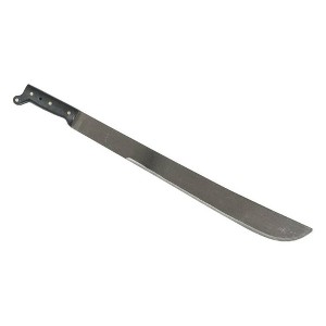 Seymour Tempered Steel Machete, 22" Blade Rubber Handle Brass Rivets - 1 of 1
