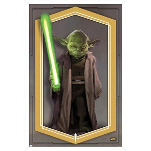 Trends International Star Wars: The High Republic - Yoda Framed Wall Poster Prints - 1 of 4