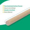 Unique Bargains Arts Garden Christmas Decoration Round Natural Wood Sticks 20 Pcs - 4 of 4