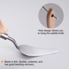 Unique Bargains Stainless Steel Flexible Pointy Wood Handle Painting Mixing Knife 4 Pcs - 4 of 4
