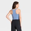 Women's Everyday Soft High Neck Cropped Tank Top - All In Motion™ - 2 of 4