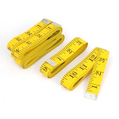 3 Meters Double-scale Yellow Sewing Tailor Measure Thick Soft