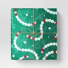 30” 55 sq ft Christmas Roll Wrap Seasonal Bracelet on Green - Wondershop™ - 2 of 3
