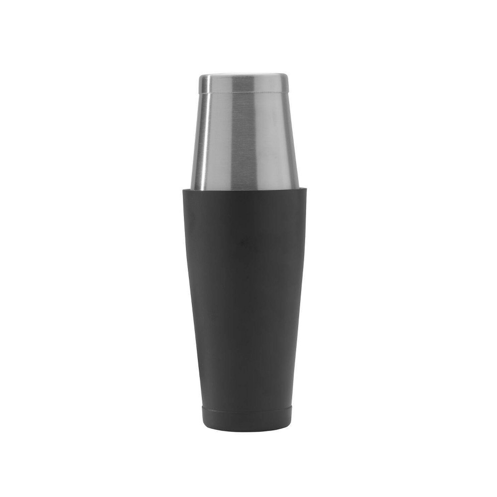 Photos - Garden & Outdoor Decoration Houdini Boston Cocktail Shaker Black: Stainless Steel Drink Shaker, 800ml Capacity, Dishwasher-Safe