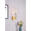 Elegant Lighting Savant 1 light brass wall sconce - 2 of 4