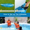 NAYSAYE Above Ground Pool Inflatable Mesh Pool Easy Setup Durable Design for Garden Backyard Use, Blue, 120.08"*29.92"*17.42" - 4 of 4