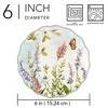 Certified International (set of 4) 6" Easter Meadow Canape Plates - 3 of 4