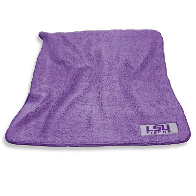  NCAA LSU Tigers Color Frosty Fleece Throw Blanket 