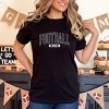 Simply Sage Market Football Mom Block Short Sleeve Tee - 2XL - Black - 2 of 4