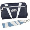 Star Wars Ahsoka Tano Full Zip Closure Wrist Strap Wallet w/ Tech Pocket - 2 of 4